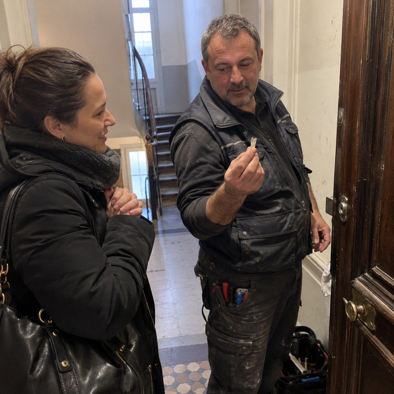 Serrurerie Paris en intervention à Paris